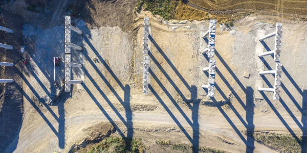 Inspección industrial y seguimiento de obras con drones en Málaga
